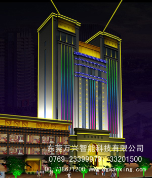 LED樓體燈光亮化